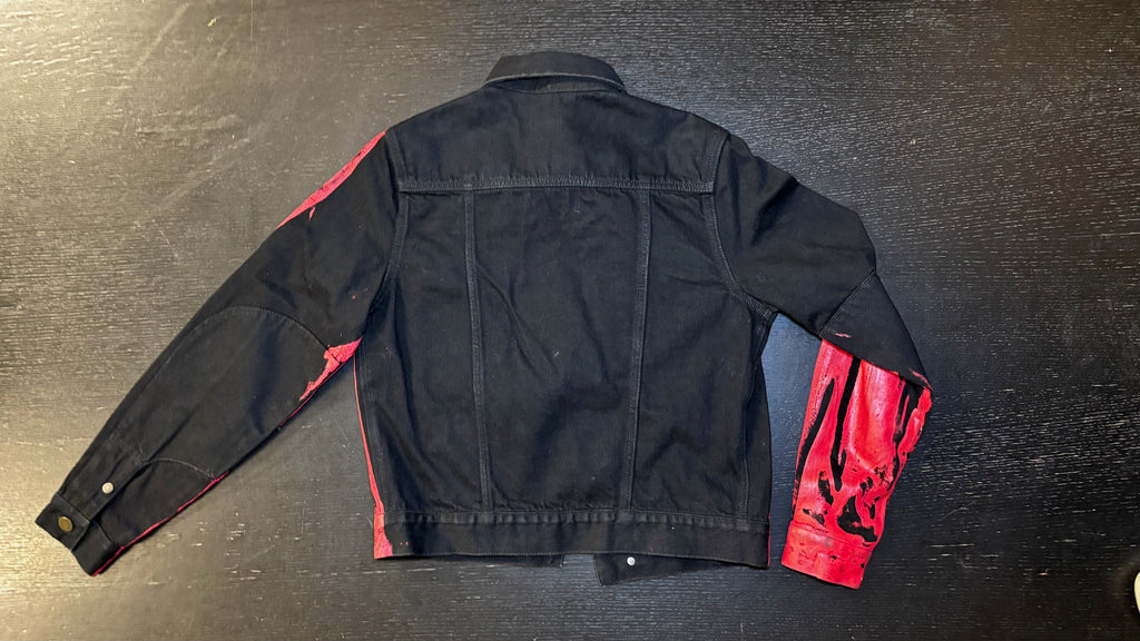 FW 18 Andy Warhol screenprinted Denim Jacket