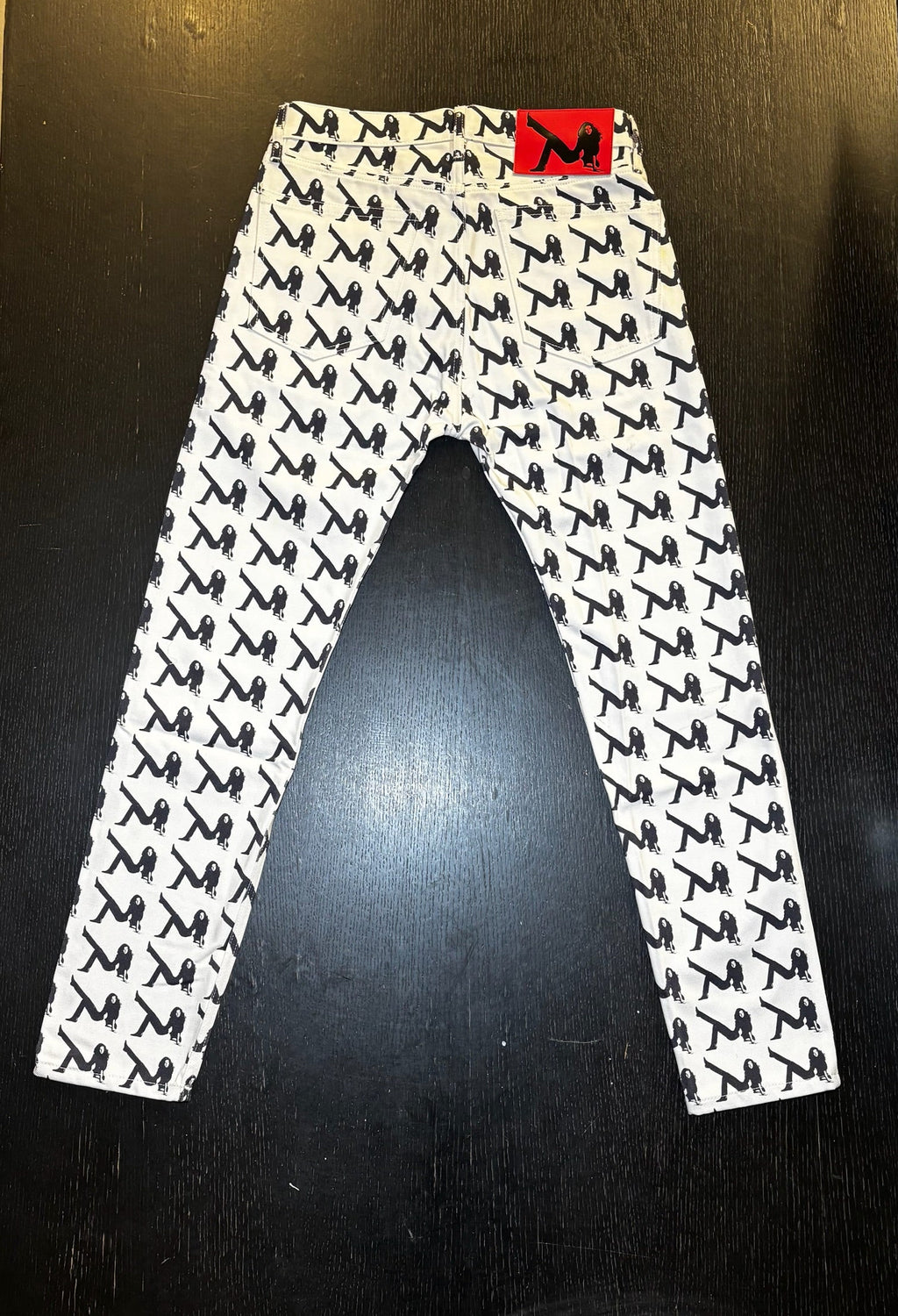 Raf Simons CK205W39NYC 'Brooke Shields' Denim Pants FW2018
